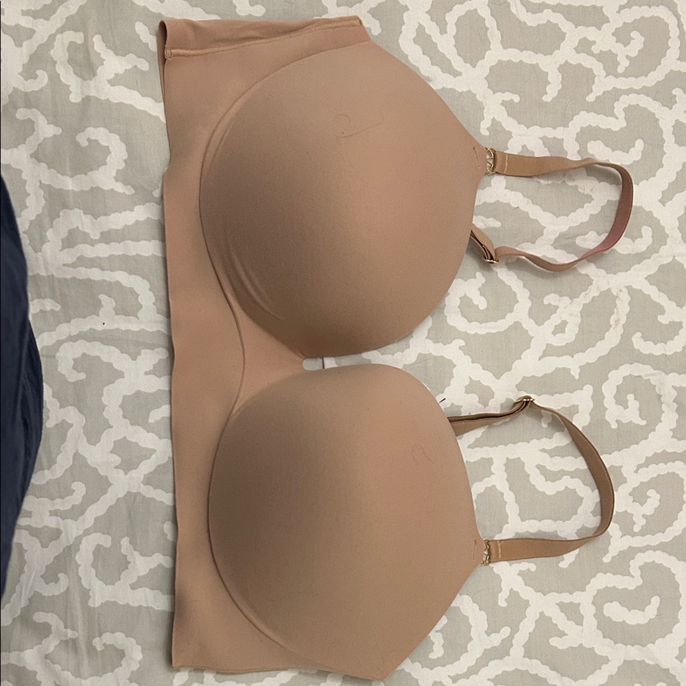 Wireless Nude Push Up Bra